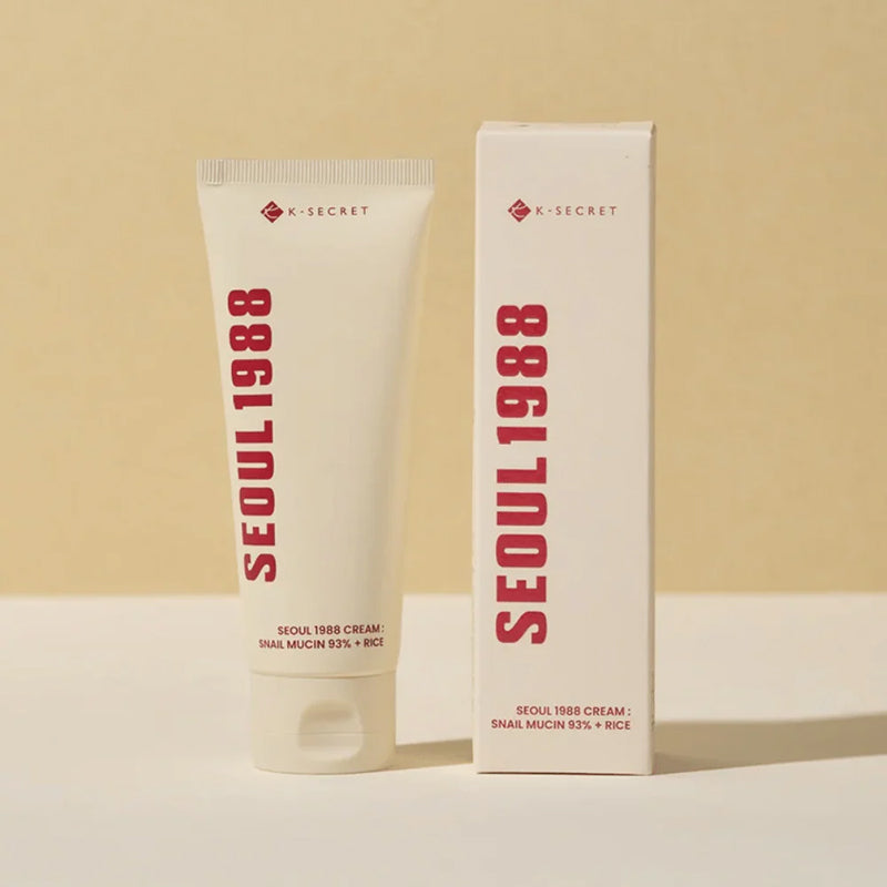 SEOUL 1988 Cream: Snail Mucin 93% + Rice
