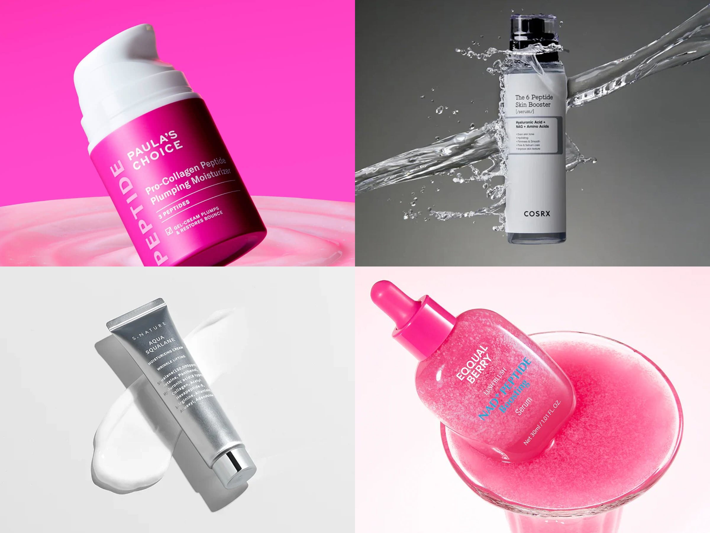 Collagène et peptides : quelle différence pour la peau ?