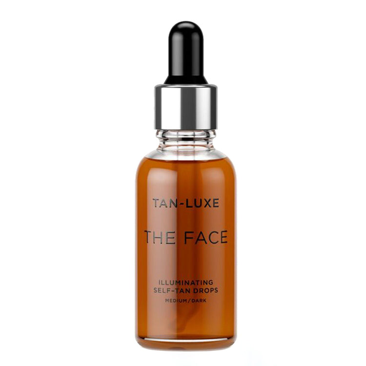The self-tanning illuminanting drops THE FACE Medium/dark