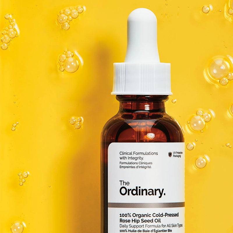 100% Organic Cold-Pressed Rose Hip Seed Oil