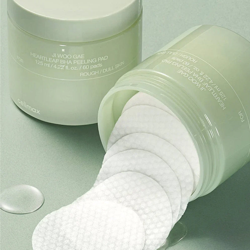 Ji Woo Gae Heartleaf BHA Pelling Pad