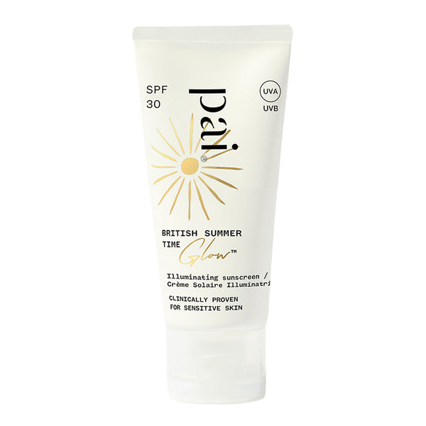 British Summer Time Glow SPF30 (Illuminating Sun Cream for Sensitive Skin)