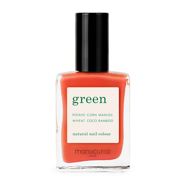 Green Nail Polish - Coral Reef