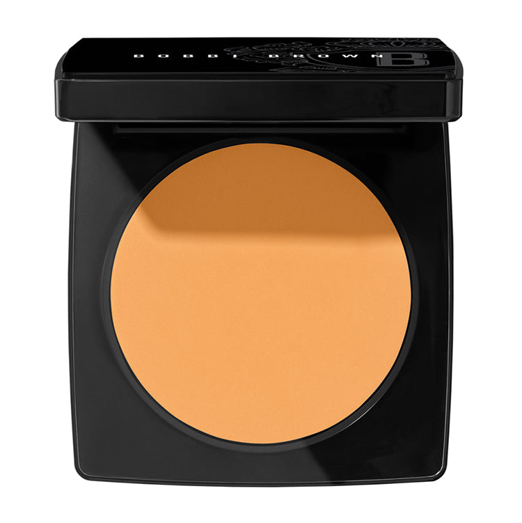 Sheer finish compact powder