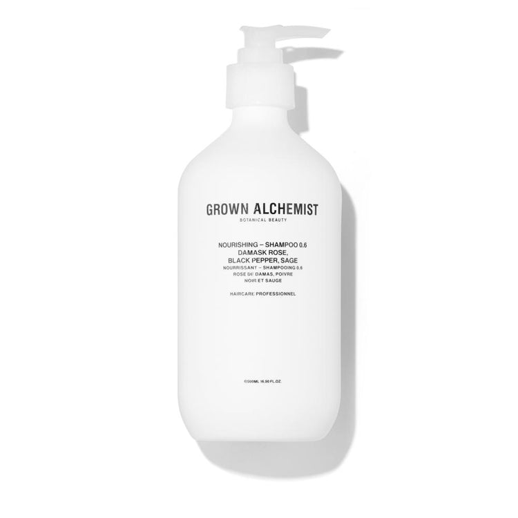 Nourishing Shampoo: Damask Rose, Black Pepper & Sage