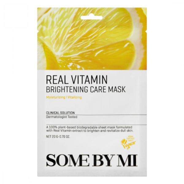 Verhelderend Masker met echte vitamine