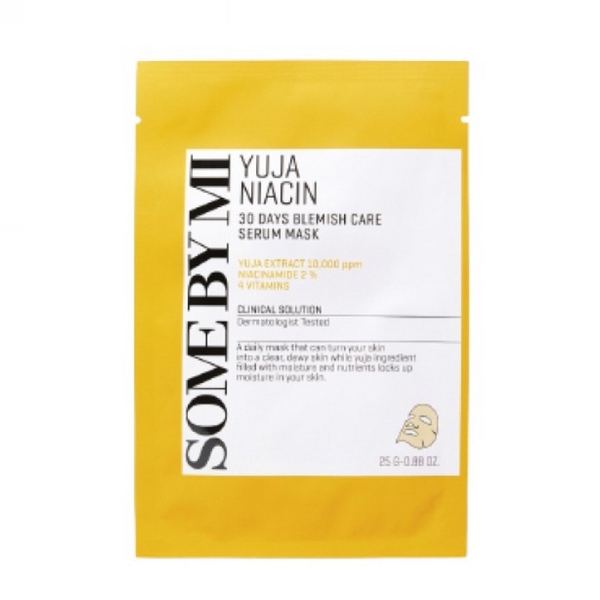 Yuja Niacin 30 Dagen Smetverzorgings Serum Masker