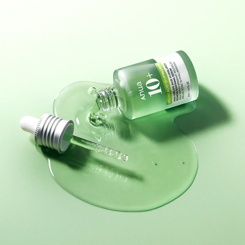 Azelaïnezuur 10 Hyaluron roodheid verzachtend serum