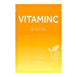 Het zuivere veganistische vitamine C masker