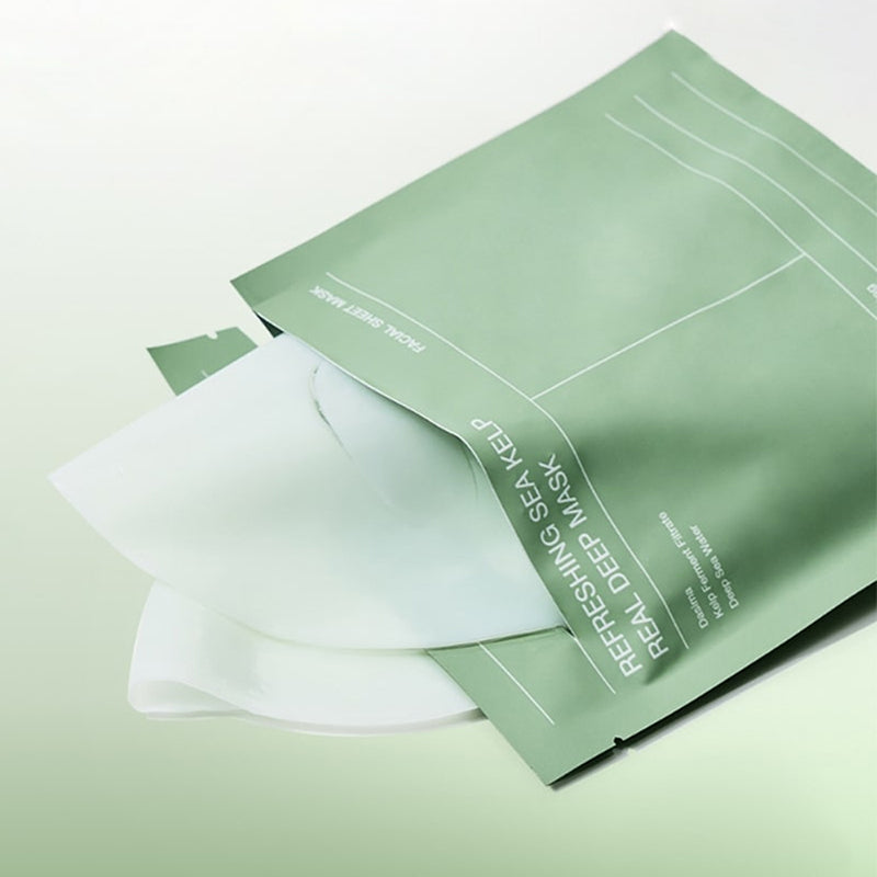 Verfrissend zeekelp echt diep masker