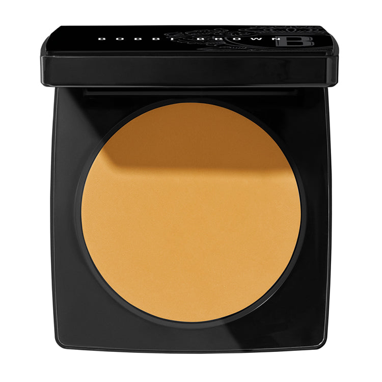 Sheer finish compact powder