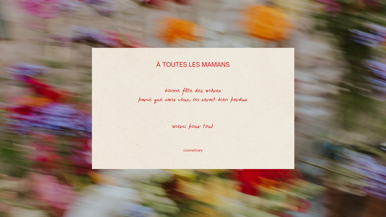 Fête des Mères : nos idées cadeaux skincare à offrir 🌷