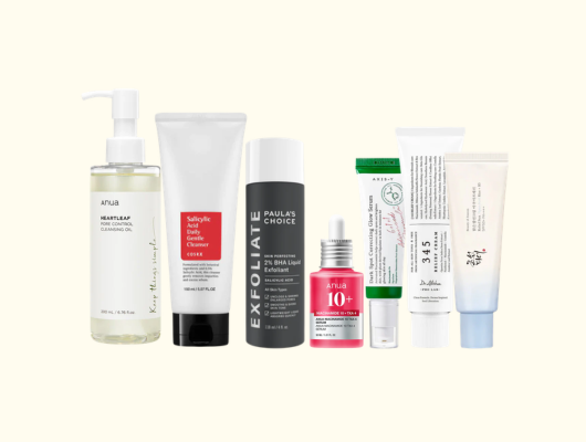 Routine peau mixte à imperfections
