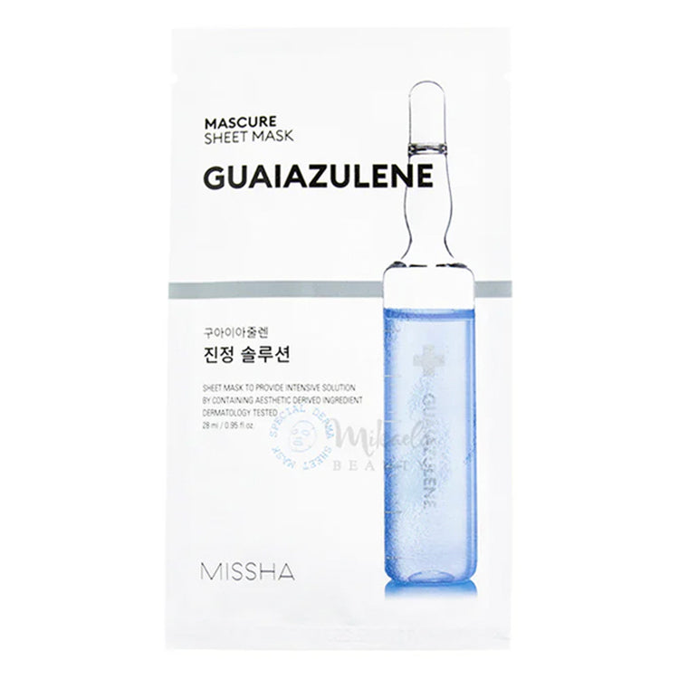 Guaiazulene Sheet Mask