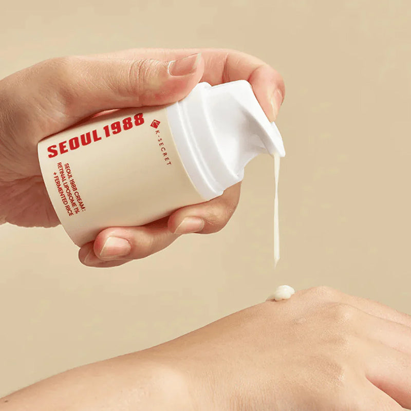 SEOUL 1988 Cream : Retinal Liposome 1% + Fermented Rice