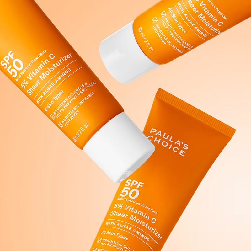 5% Vitamin C Sheer Moisturizer SPF 50
