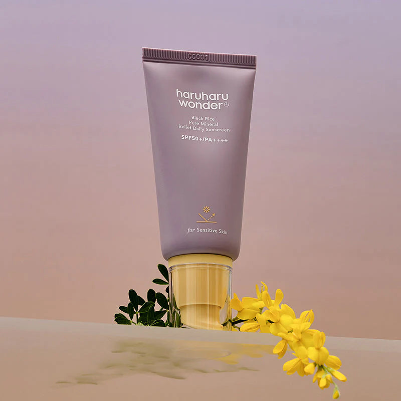 Black Rice Pure Mineral Relief Daily Sunscreen SPF50+ PA++++ – COSMETICARY