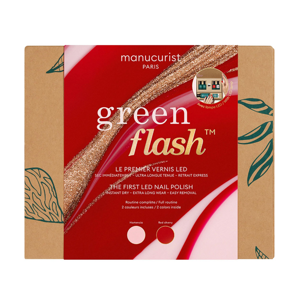 Coffret Cadeau Green Flash Hortencia + Red Cherry - Coffret 2 couleurs