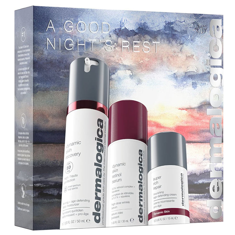A good night's rest set (2 full-size + 1 travel-size)