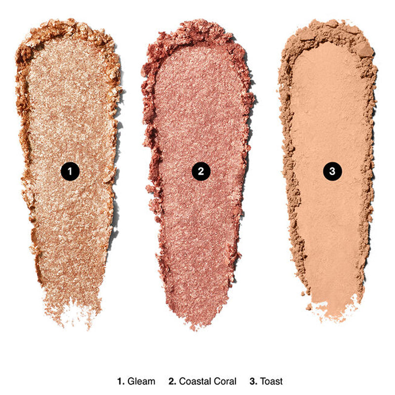 The Essential Eye Shadow Trio - Soft Coral