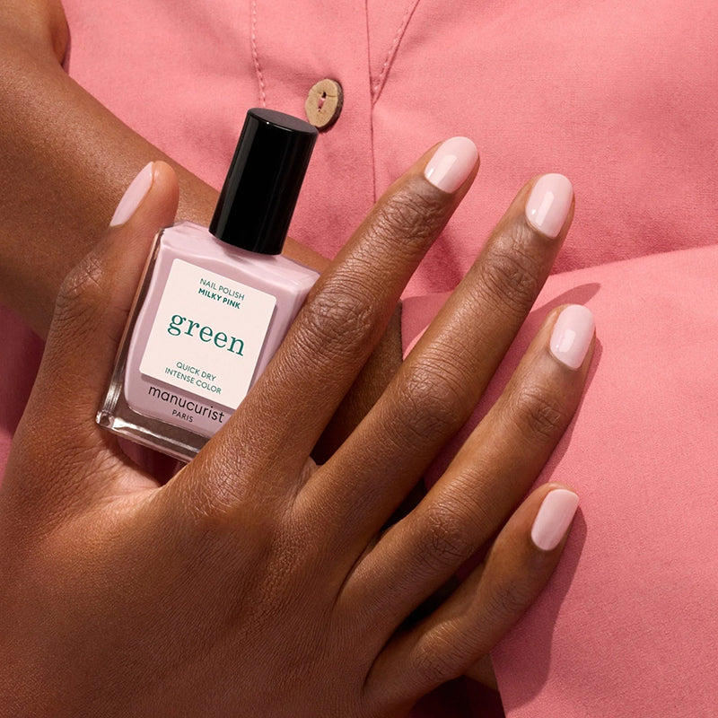 Vernis Green - Milky Pink