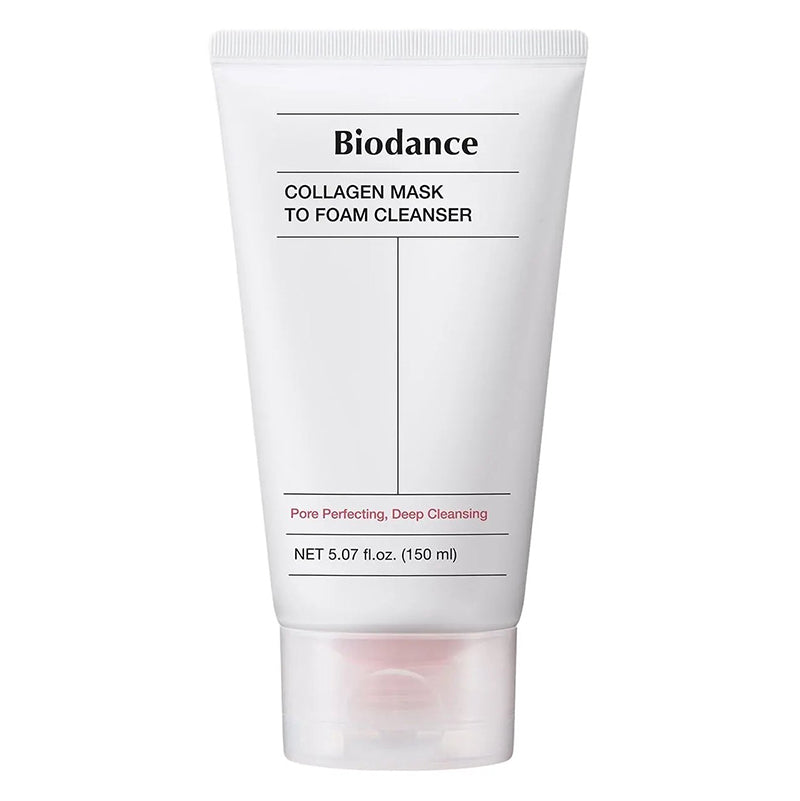 Collagen Mask to Foam Cleanser