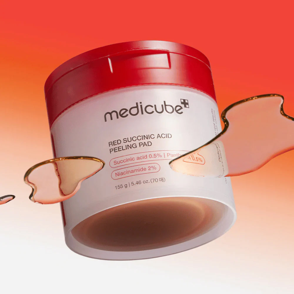 Red Succinic Acid Peeling Pad