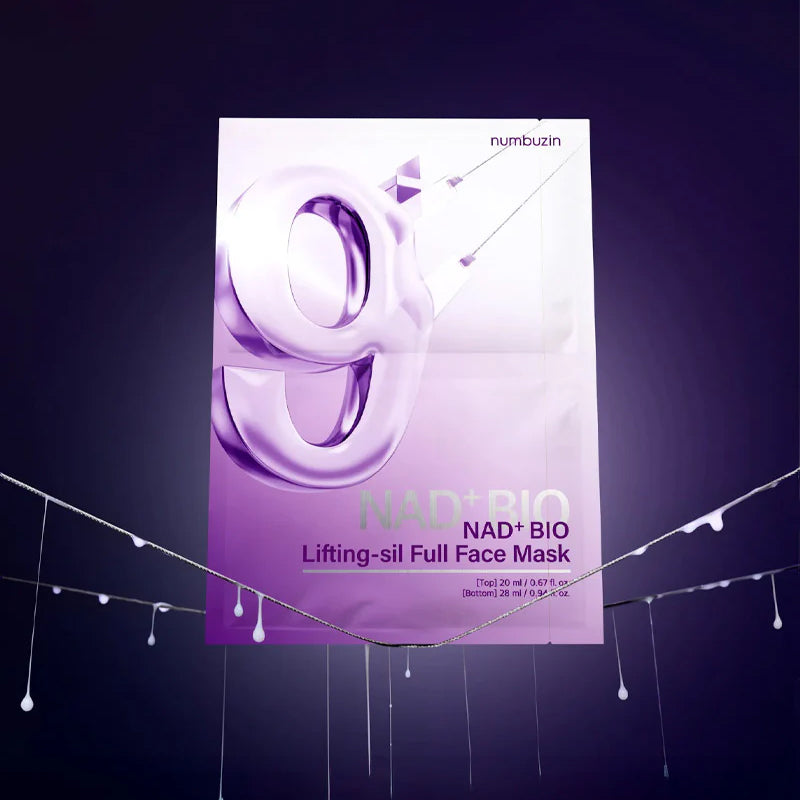 No.9 NAD+ Bio Lifting-sil Full Face Mask