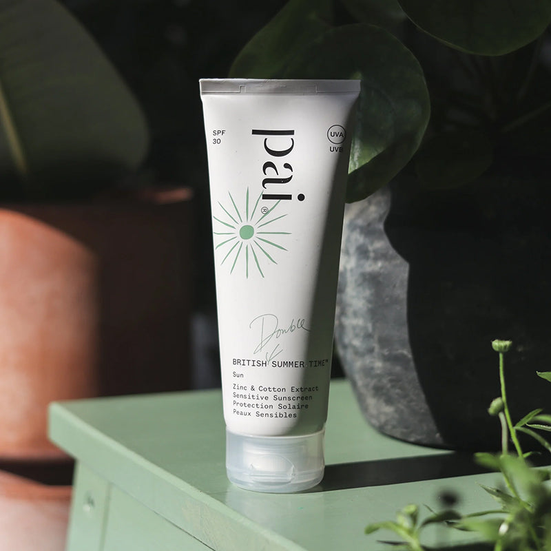 British Summer Time SPF30 (Crème Solaire Pour Peaux Sensibles Pour Zinc & Extrait de Coton)